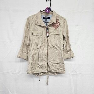*NWT* women's Tommy Hilfiger khaki jacket sz XS, Berkeley Casual
